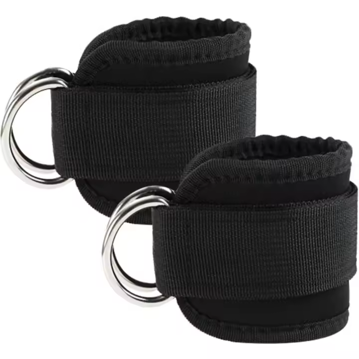 Tobillera para Máquina de cables, Correos Ajustables para los Tobillos, para Mujeres y Hombres, Gimnasio, Fitness - 1
