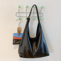 Bolso De Hombro Para Mujer Estilo Coreano Con Gran Capacidad Bolso Cruzado Sencillo Y Casual De Cuero PU Bolsa De Mano Con Solapa - details 30