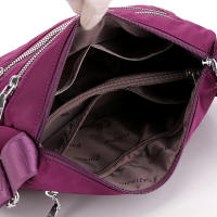 Bolso De Hombro Para Mujer Yogodlns Nylon Impermeable Con Múltiples Bolsillos Y Cierre De Cremallera Bolso De Viaje Para Diseñadores Bolsa Feminina Casual Tote - details 28
