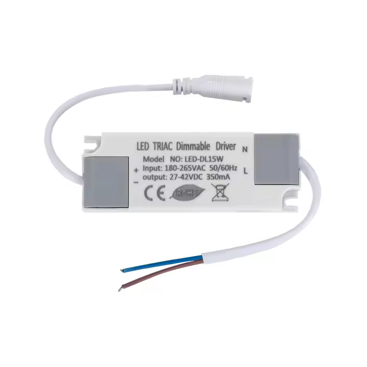 Ledkia Driver Regulable TRIAC 180-265V No Flicker Salida 27-42V 350mA 15W Regulable TRIAC - 1