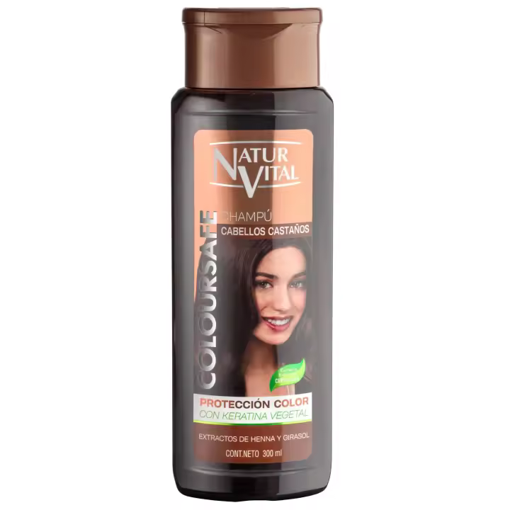 CHAMPÚ COLOR castaño 300 ml - 1