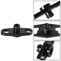 Adaptador De Línea De Combustible De Aluminio Para Toyota Nissan Regulador De Presión De Alimentación De Combustible Rojo Y Negro Universal - details 2