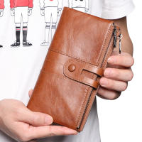 Cartera de Piel con Cremallera para Mujer con RFID Bloqueo,Monederos para Mujer Cartera de Mujer de Gran Capacidad de Cuero Genuino de Mujer - details 1