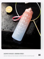 Botella De Agua Deportiva Motivacional 750ml/1000ml Chorro Fuera De Leche Resistente Al Desbordamiento Para Ciclismo Senderismo Viajes Al Aire Libre - details 8