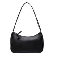 Bolso De Hombro Para Mujer En Cuero PU Elegante Y Sólido Bolso De Axila De Lujo Diseñador De Alta Calidad Estilo Fashion - details 7