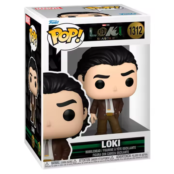 Figura Pop Marvel Loki Season 2 - Loki-Figura de Vinilo Coleccionable - Idea de Regalo- Mercancia Oficial - Juguetes para Niños y Adultos - Movies Fans - Muñeco para Coleccionistas y Exposición - 1