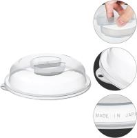 Horno de microondas Cubierta de alimentos Tapa de la placa de microondas Microondas Splatter Dish Guard Cover Dome Cubierta de comida clara Tapa de tapas - details 0