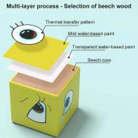 Cubo Mágico De Madera Para Niños Juego Interactivo De Expresiones Faciales Con Cambios De Cara Para 4 Jugadores Bloques De Construcción Educativos - details 12