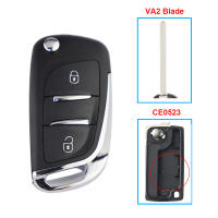 Carcasa De Llave De Coche Modificada Para Citroen C2 C3 C4 C5 C6 C8 Xsara Berlingo Y Peugeot 207 206 307 308 407 208 306 107 406 807 Partner Plástico De Alta Calidad - details 7