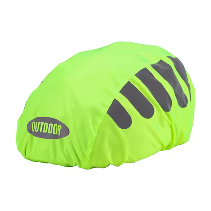 Cubierta Impermeable Reflector Para Bicicleta Montura De Velo Cubierta De Polvo Para Casco De Ciclismo MTB Y Carretera - 1
