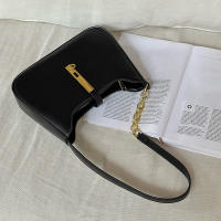 Bolso De Hombro De Lujo Pequeño Para Mujer En Cuero PU Versátil Con Cierre De Cremallera Bolsa Abrazadera Moda Sensación Avanzada - details 19