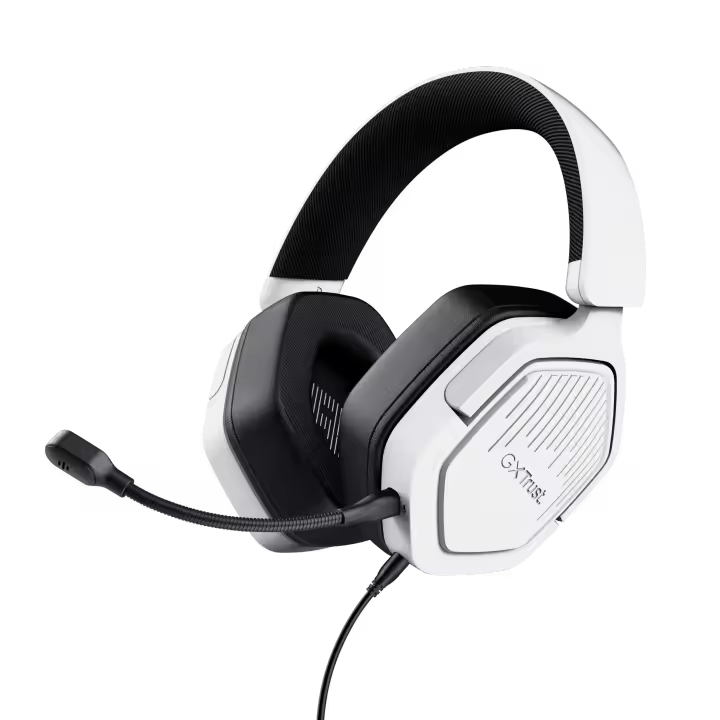 Trust Gaming GXT 492 Carus - Auriculares Gaming Multiplataforma Circumaurales, Sonido Estéreo con Controladores de 50 mm, Micrófono Extraíble, Compatibles con PC, Consolas y Dispositivos Móviles - 1