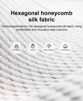 Almohadilla De Coche Universal De Seda Hielo Transpirable Protector De Asiento De Vehículo Lavable Ajuste Para Cuatro Estaciones - details 2