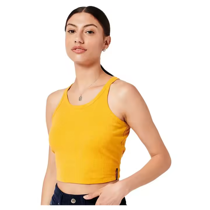 Superdry Camiseta Sin Mangas Vintage Crop Ribbed - 1
