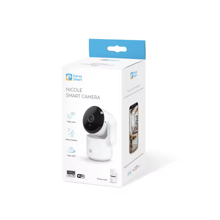 Garza Cámara Seguridad Inteligente Nicole 1080p - Control Total de Tu Hogar - 1