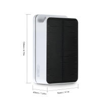 Anself 5V Oxygenador De Acuario Con Bomba De Oxígeno Y Piedras De Aire Para Tanque De Peces Y Pesca Carga Solar/DC Material Plástico Potencia 5W - details 0