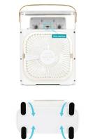 Ventilador Portátil 3 En 1 Humidificador Luz Nocturna Mini Aire Acondicionado Portátil Para El Hogar Con Control Remoto Y Luz LED - details 9