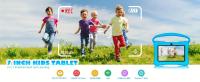 Tableta infantil de 7 pulgadas con 16 GB de ROM y 1 GB de RAM, Android 11 para niños de 3 a 14 años, con WiFi 2.4G, GMS, protección ocular, educación, control parental, funda protectora de silicona. - details 2