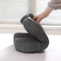 Almohada De Espuma De Memoria Ortopédica Almohada De Cuello Con Masaje Para Alivio Del Dolor Cervical Cojín Ergonómico Para Descanso Y Viajes - details 9