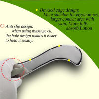 Herramienta De Masaje De Acero Inoxidable Para Musculatura Y Tissue Doloroso Scraper De Músculo Gua Sha Herramientas IASTM Para Fascia - details 4