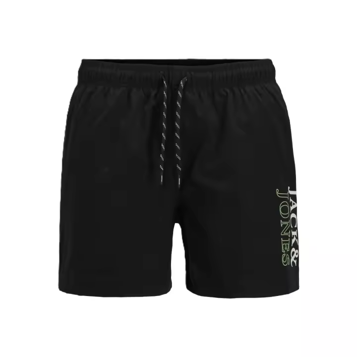 Bañador Jack & Jones Maui 12272799 logo negro (black) - 1