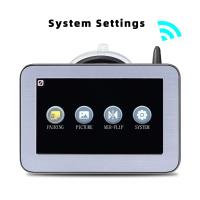 Cámara De Retrovisión Inalámbrica HD 1080P AHD Para Camión Autobús Coche Monitor De Estacionamiento Con Visión Nocturna WIFI Tamaño 4.3/5 Pulgadas - details 9