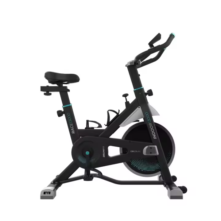 CECOTEC 07241 Bicicleta Indoor DrumFit 13000 Race: Entrenamiento Fluido y Comodidad Total - 1