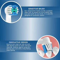 Cabezales De Cepillo De Dientes 16Pcs Compatible Con Oral B Braun Electrónico Precisión Reemplazo Para pro Smart Genius Para Adultos - details 2