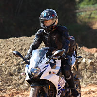 Chaleco De Protección Para Moto WOSAWE Deporte Armadura Protectora Con Soporte Corporal Manguito Guardia Motocross Protección Torácica Y Ski Material ABS Y EVA - details 2