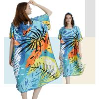 Poncho Toalla Rápida De Secado Microfibra Para Playa Robe De Cambio Para Adultos Toalla De Natación Poncho De Playa A20 - details 0