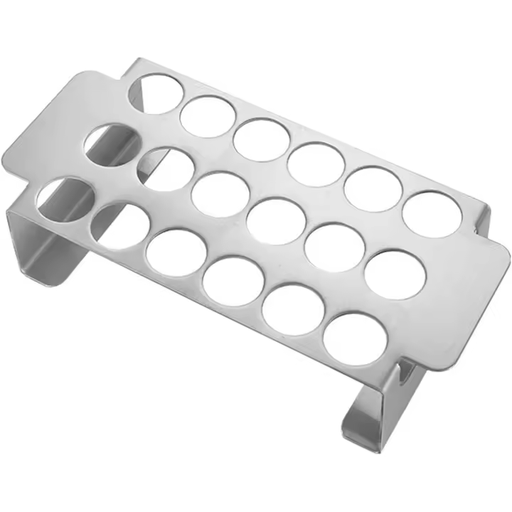 18 Hole Chili Grill Rack Non-Stick Lightweight Portable Jalapeno Grill Rack Pepper Sturdy Stainless Steel for Cooking BBQ Baking - 1