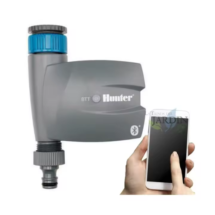 HUNTER Programador de riego de grifo controlado por Bluetooth BTT-101 Hunter, temporizador inteligente para riego automático - 1