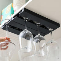 Soporte De Vino Colgante Para Estante Plástico Para Copa De Vino Secador Y Almacenamiento Para Cocina Y Barra - details 2