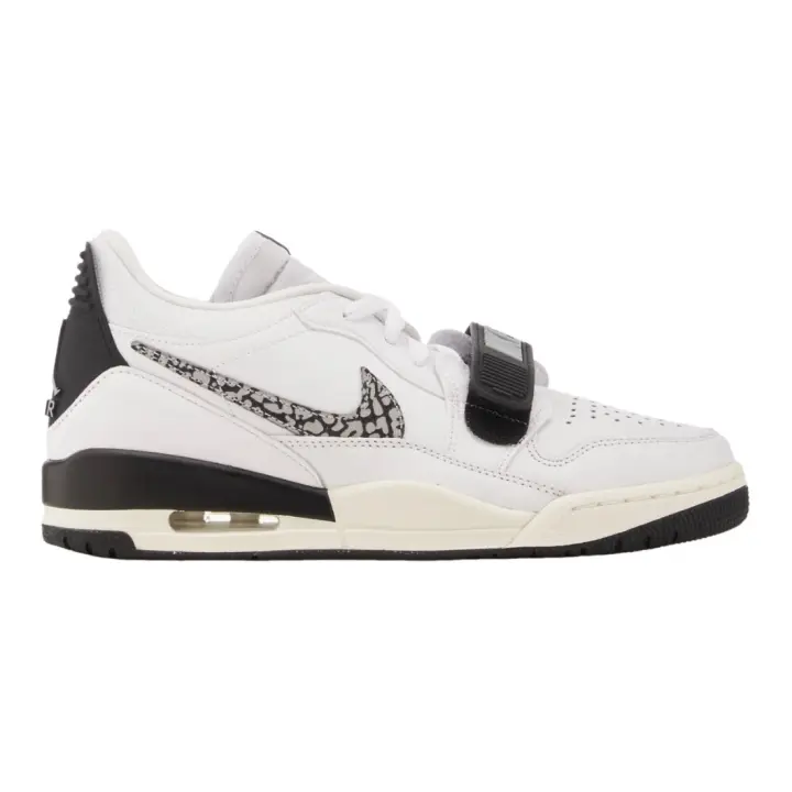 Nike, Air Jordan Legacy 312 Low, Zapatillas, Basket, Retro, Piel, Hombre, Blanco/Negro, NICD7069_117// - 1