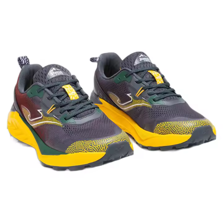 Zapatillas Joma modelo Tundra 2522 Negro Granate - 1