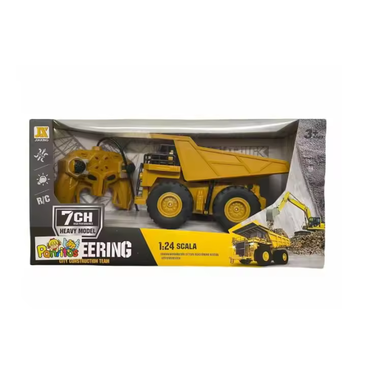 CAMION VOQUETE CONTRUCCION RADIOCONTROL 1:24 DE PANRITOS - 1
