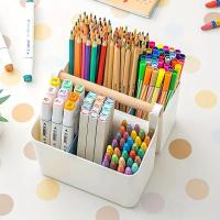 Caja De Almacenamiento Portátil Grande De Plástico Con Divisores Ajustables Y Manijas Para Suministros De Arte Manualidades Y Artículos De La Familia - details 3