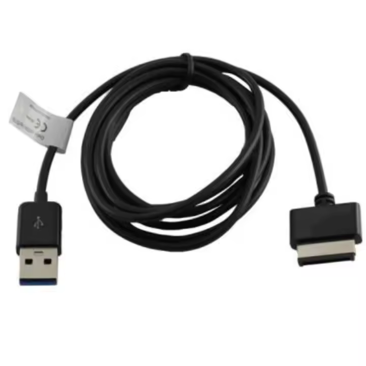 Cable USB carga y datos para Asus EeePad Transformer TF101 / Prime TF201 Negro ⋆ Envío desde España ⋆ Transferencia estable y carga rápida ⋆ Ideal para uso diario ⋆ Resistente y duradero - 1