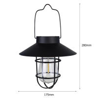Lámpara De Camping Retro Solar Impermeable Iluminación Nocturna Vintage Portátil Para Exterior Colgante En Tienda Luz LED Para Jardín - details 7