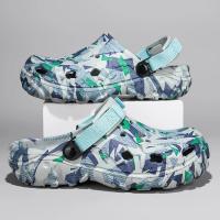 Nuevos Sandalias De Verano Para Hombres 2024 Zapatillas De Jardín Al Aire Libre Clogs Casual Moda Lujo Zapatos Cómodos Para El Hogar Tallas 40-47 - details 22