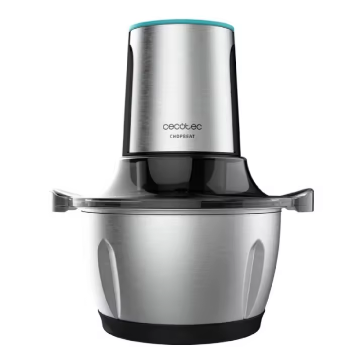 CECOTEC 04186 - Picadora Eléctrica Chopbeat 1500 Titanblack Steel - 1