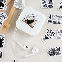 46pcs Pegatinas Creativas De Gatos Lindos Y Vivos Para Estudiantes DIY Skateboard Helmet Tazas Laptops Scrapbooks - details 3
