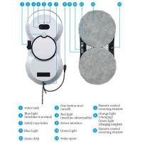 Intelligent Window cleaning robot 5600PA large suction electric spray window cleaning robot fall prevention remote cleaner - details 2