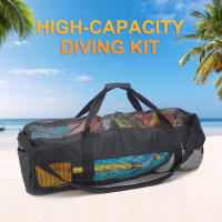 Bolsa De Red Multifuncional Con Correa Ajustable Para Almacenamiento De Equipamiento De Snorkel Y Escuba Diving Gran Capacidad Para Surfeo Natación Y Natación En Agua Salada - details 6