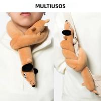 Juguete De Perro Creativo En Forma De Salchicha De 100CM Peluche Sonido Squeaky Juguete Masticable Para Dientes Juguete Interactivo Para Jugar - details 4