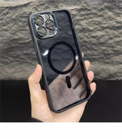 Funda De Carga Inalámbrica Magnética De Acrílico Transparente Para iPhone 16 15 14 plus 13 12 pro Max Resistente a Golpes Y Choques Cubierta Rígida Hybrída - details 19