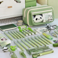 Estuche De Almacenamiento Para Lápices Con 9 Capas Gran Capacidad Bolsa Transparente Con Compartimentos Y Botón Magnético Para Acceso Facil Stationery - details 4