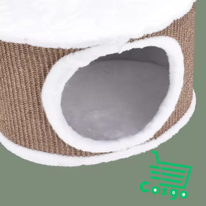 Cueva apilable para gatos,38 x 38 x 27,Hamaca para gatos,Tumbona de calefacción para gatos,Nido Para Gatos, Facil de instalar, ideal para dormir,  jugar,  escalar y descansar - 1