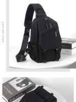 Bolsa De Pecho Casual Impermeable De Negocios Oxford Unisex Gran Capacidad Estilo Casual Decoración Sin Nada Cierre De Cremallera - details 11