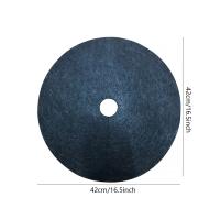 Anillo De Mulch Para Árboles No Tejido Barriera Antidesbarrapados Protector Mat Cubierta De Plantas Control De Malas Hierbas Jardinería 15cm-82cm - details 10